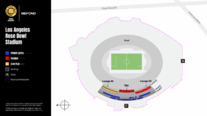 Los Angeles Rose Bowl Stadium